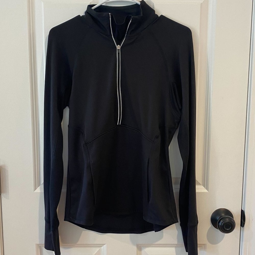 90 Degrees‎ Ladies Long-sleeved 1/4-Zip Pullover - Size Large